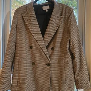 Chelsea28 Houndstooth Blazer (L)